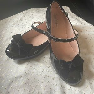 Nordstrom Girls Black Dress Shoes